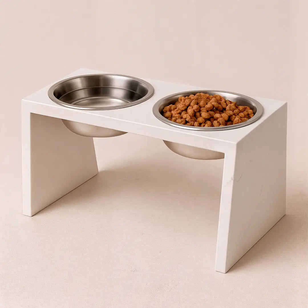 Straight - Quartz Pet Feeder