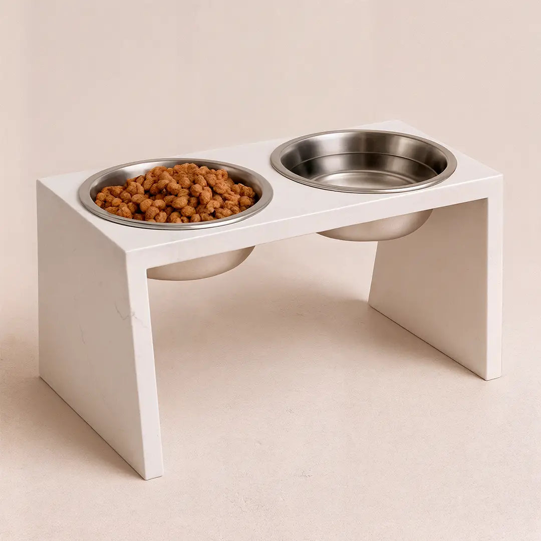 Straight - Quartz Pet Feeder